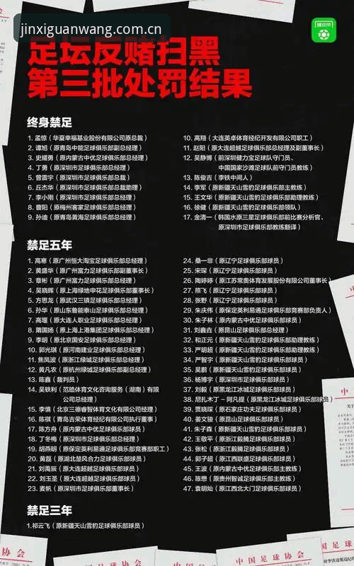 中国足协第三批禁足名单公布，金喜体育平台用户如何看懂这场“家居焕新之旅”？